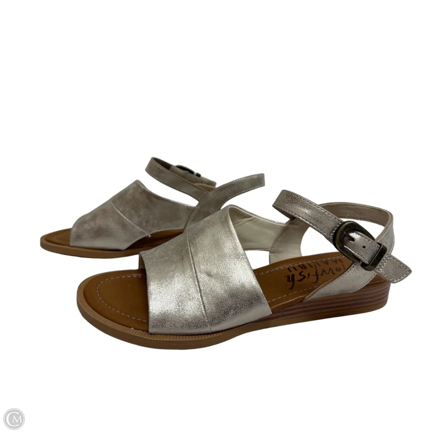 Sandals Flats By Blowfish In Gold, Size: 11