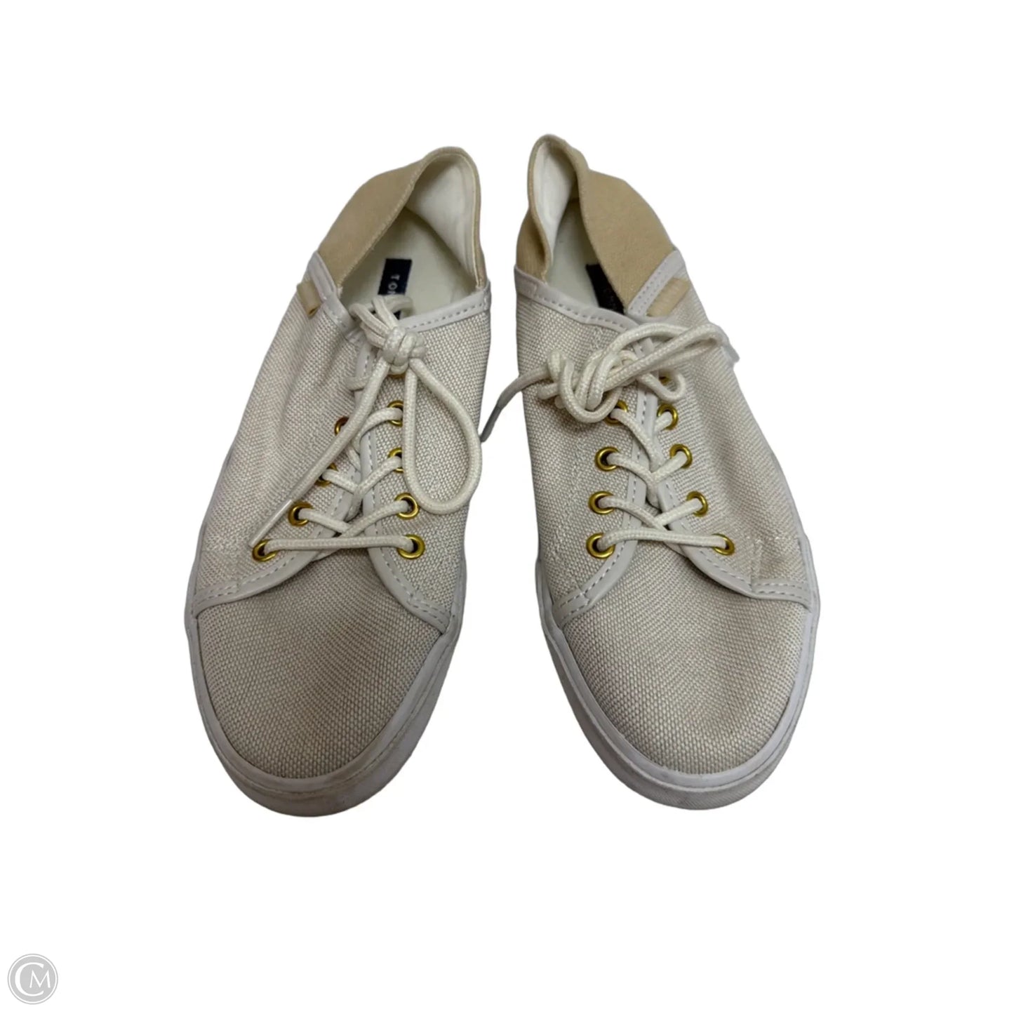 Shoes Flats By Tommy Hilfiger In Gold, Size: 6.5