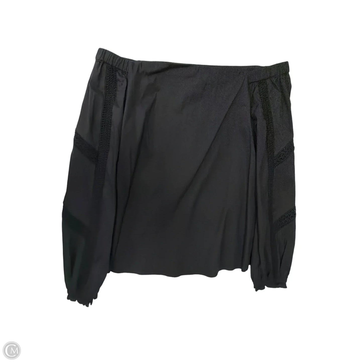 Top Long Sleeve By White House Black Market In Black, Size: S