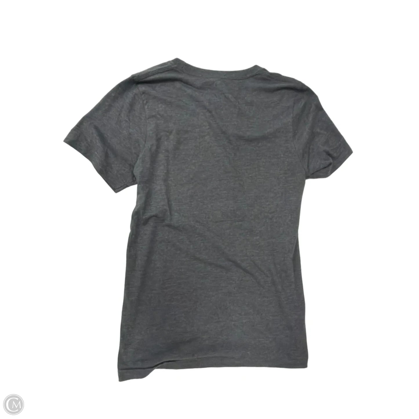 Top Short Sleeve By Bella + Canvas In Grey, Size: S