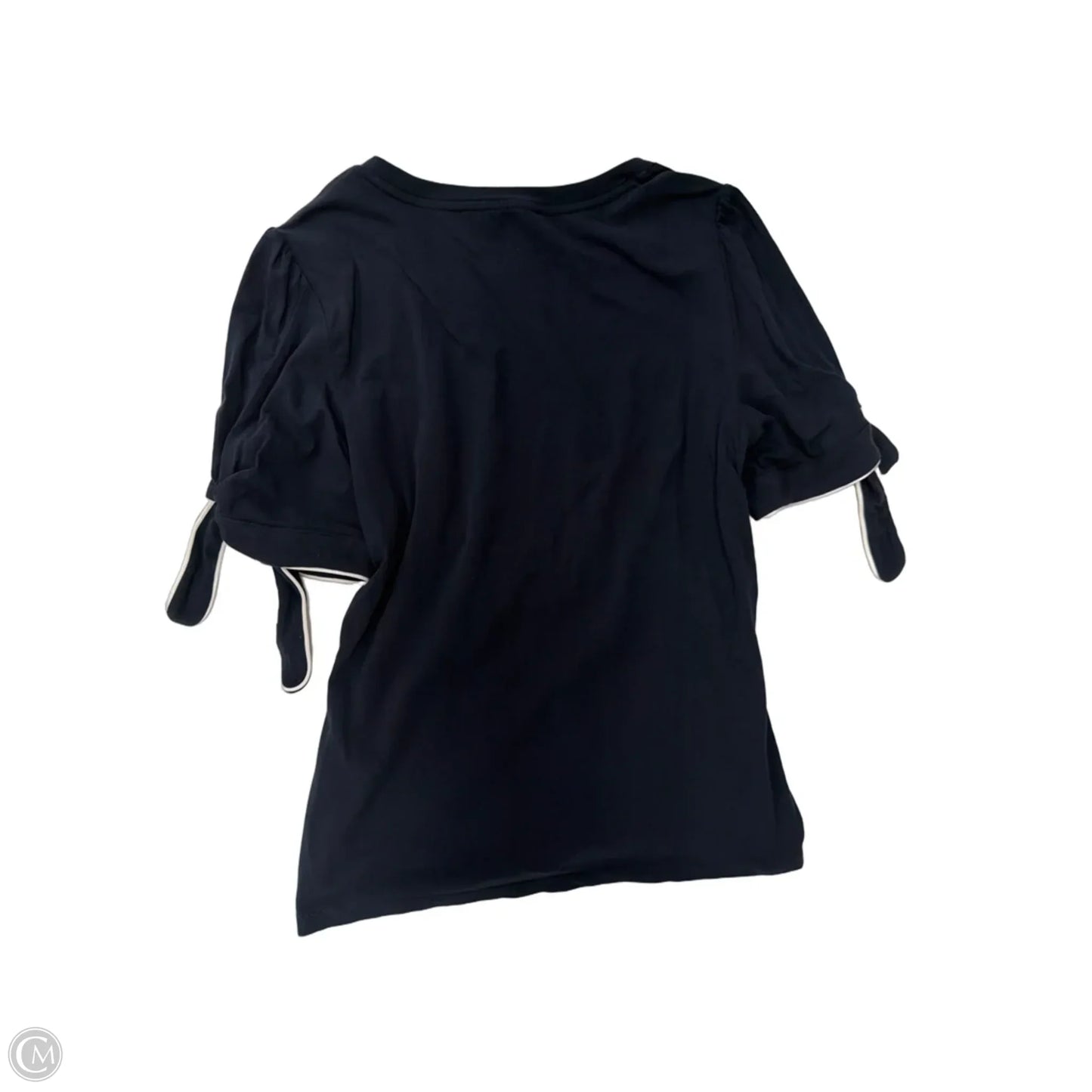 Top Short Sleeve By Tommy Hilfiger In Navy, Size: S