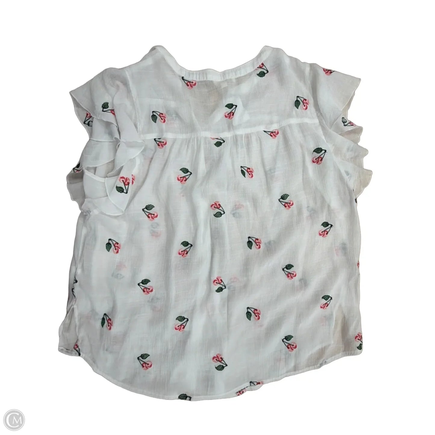 Top Sleeveless By Clothes Mentor In White, Size: 3x