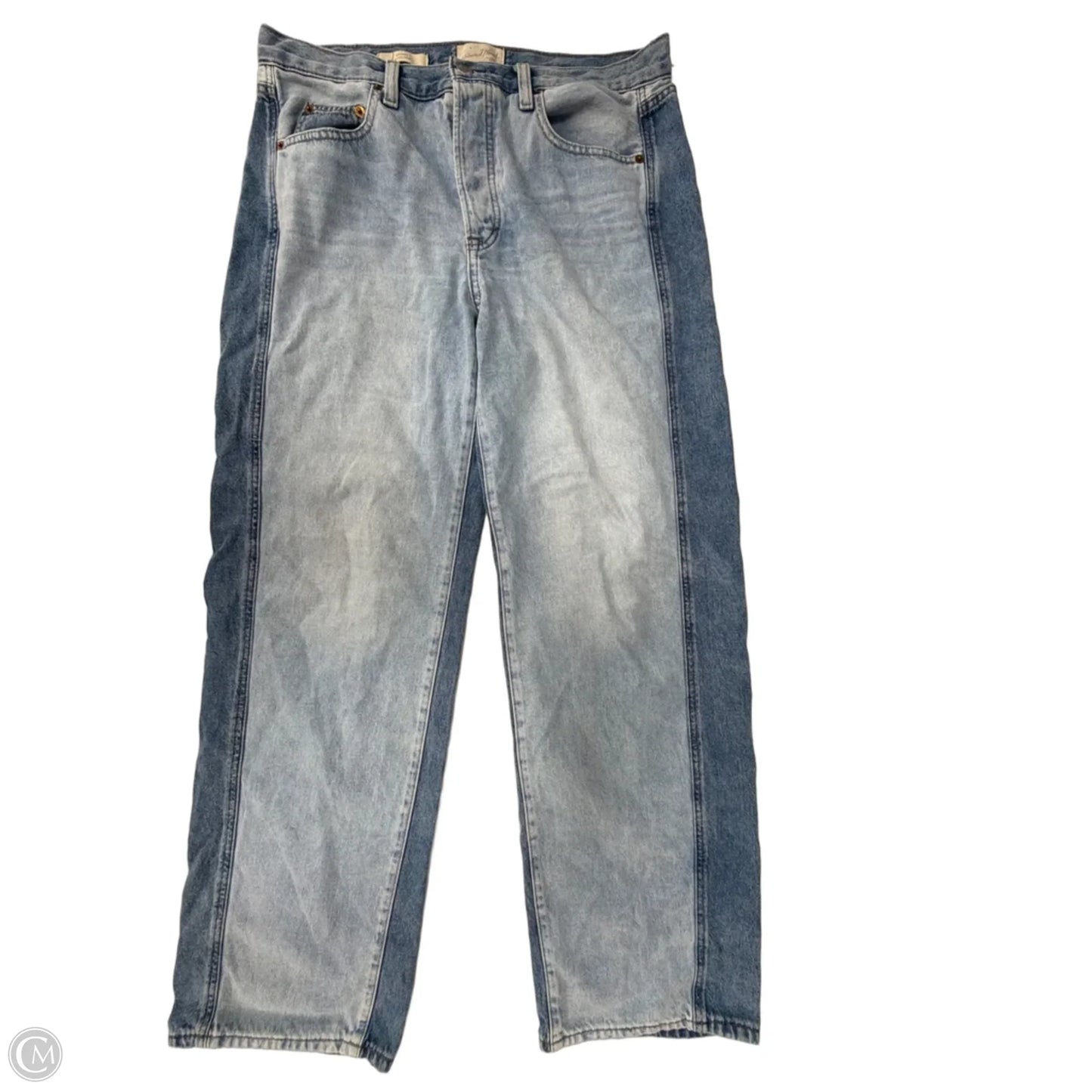 Jeans Straight By Universal Thread In Blue Denim, Size: 10