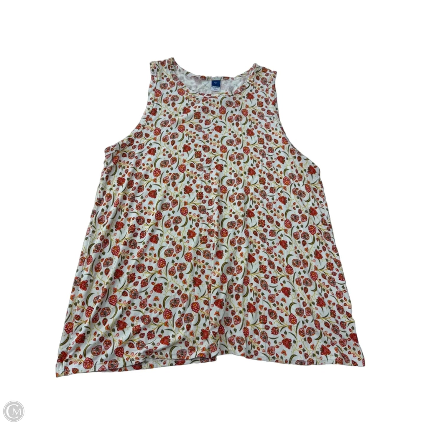 Tank Top By Old Navy In Floral Print, Size: M