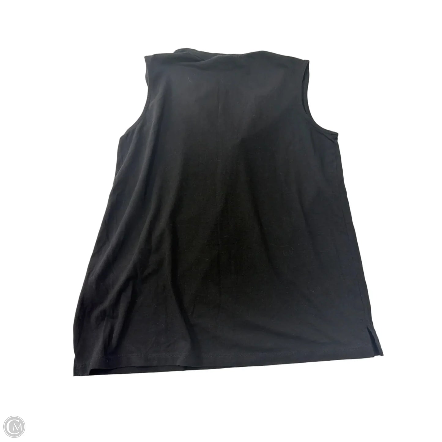 Top Sleeveless By Cynthia Rowley In Black, Size: L