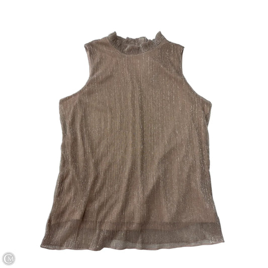 Top Sleeveless By Adiva In Pink, Size: L