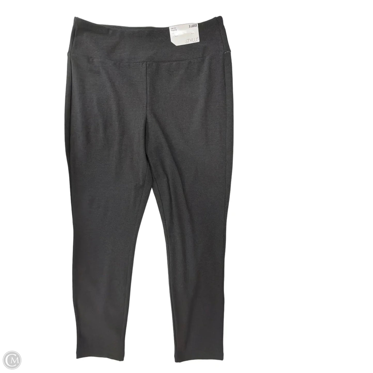 Pants Leggings By Stylus In Grey, Size: 12