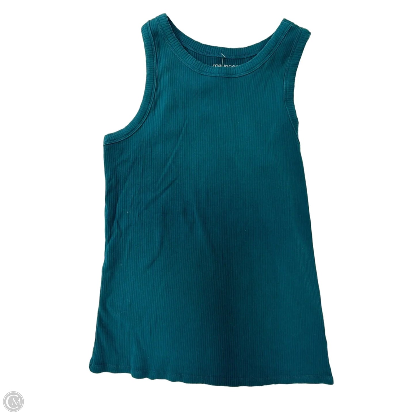 Tank Top By Maurices In Teal, Size: 1x