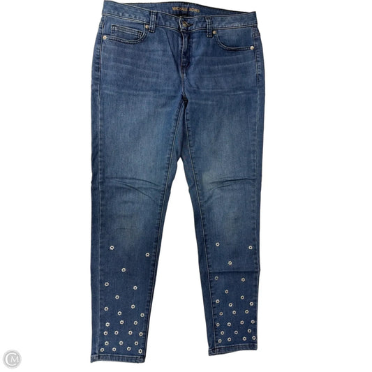 Jeans Skinny By Michael By Michael Kors In Blue Denim, Size: 6