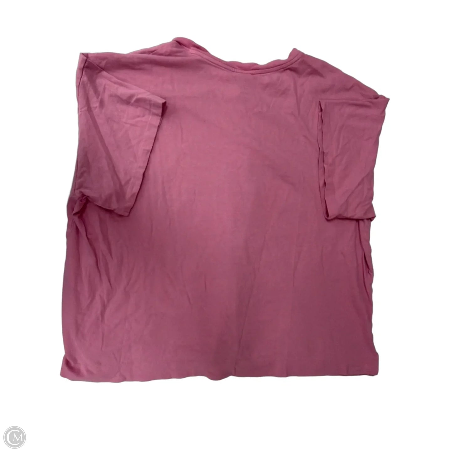Top Short Sleeve Basic By Old Navy In Pink, Size: 1x