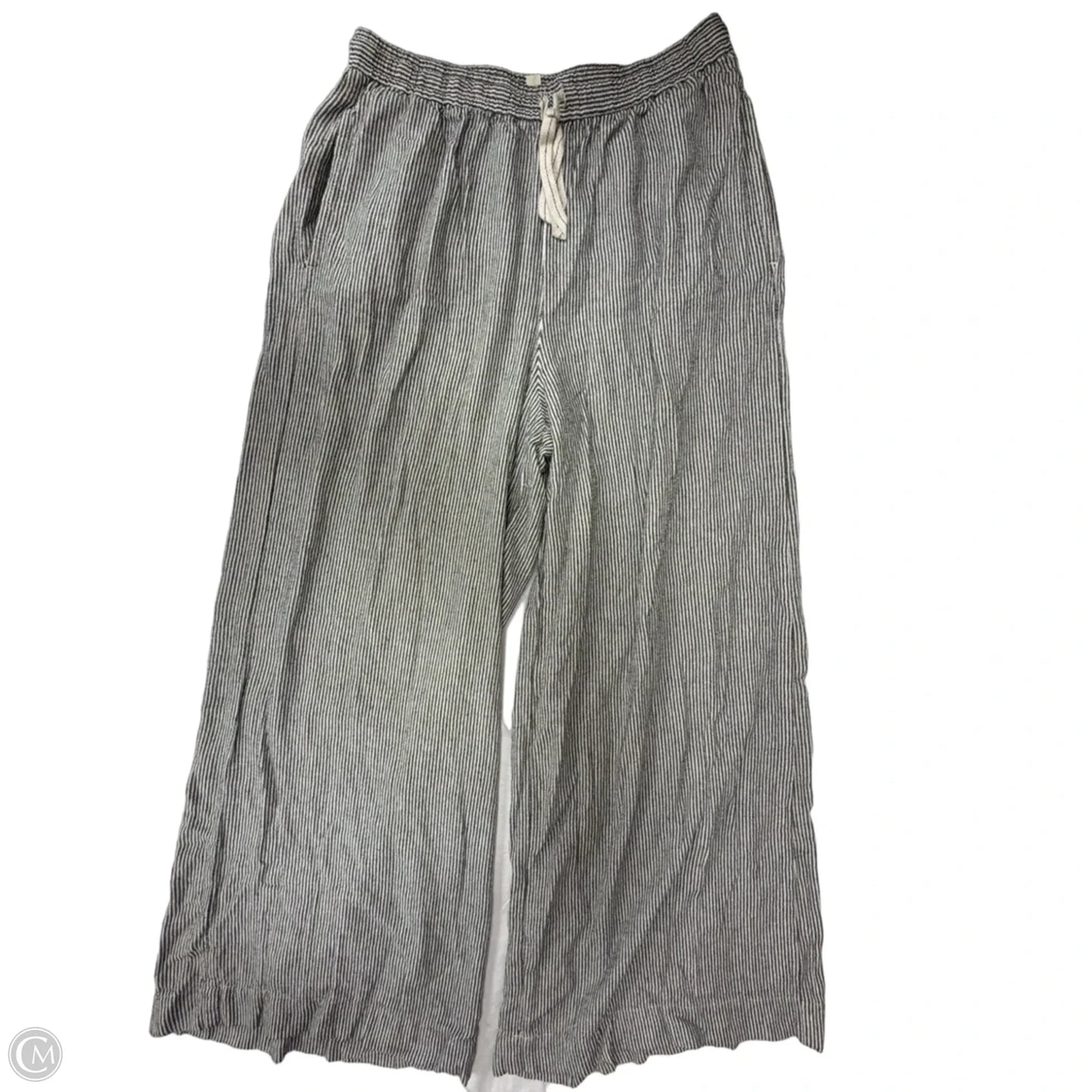 Pants Wide Leg By Max Studio In Striped Pattern, Size: 12