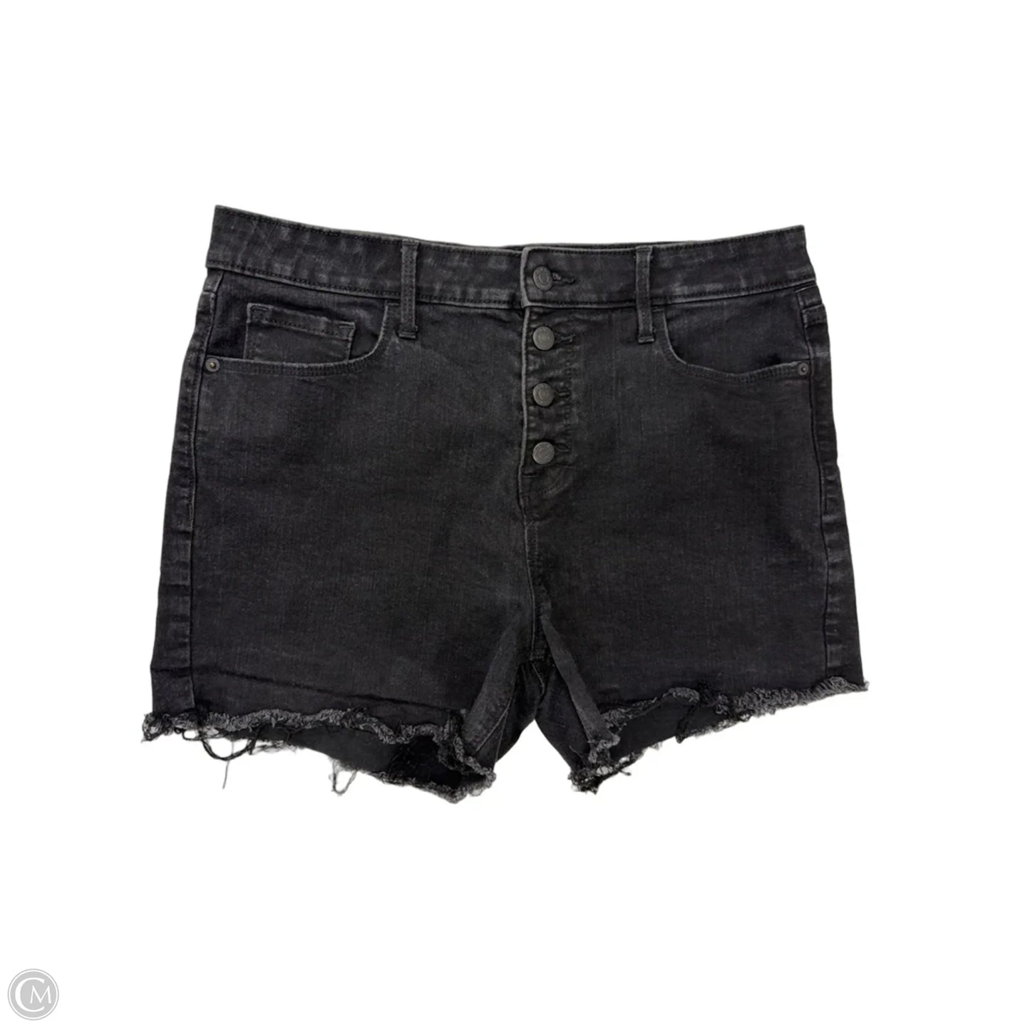 Shorts By Old Navy In Black Denim, Size: 14