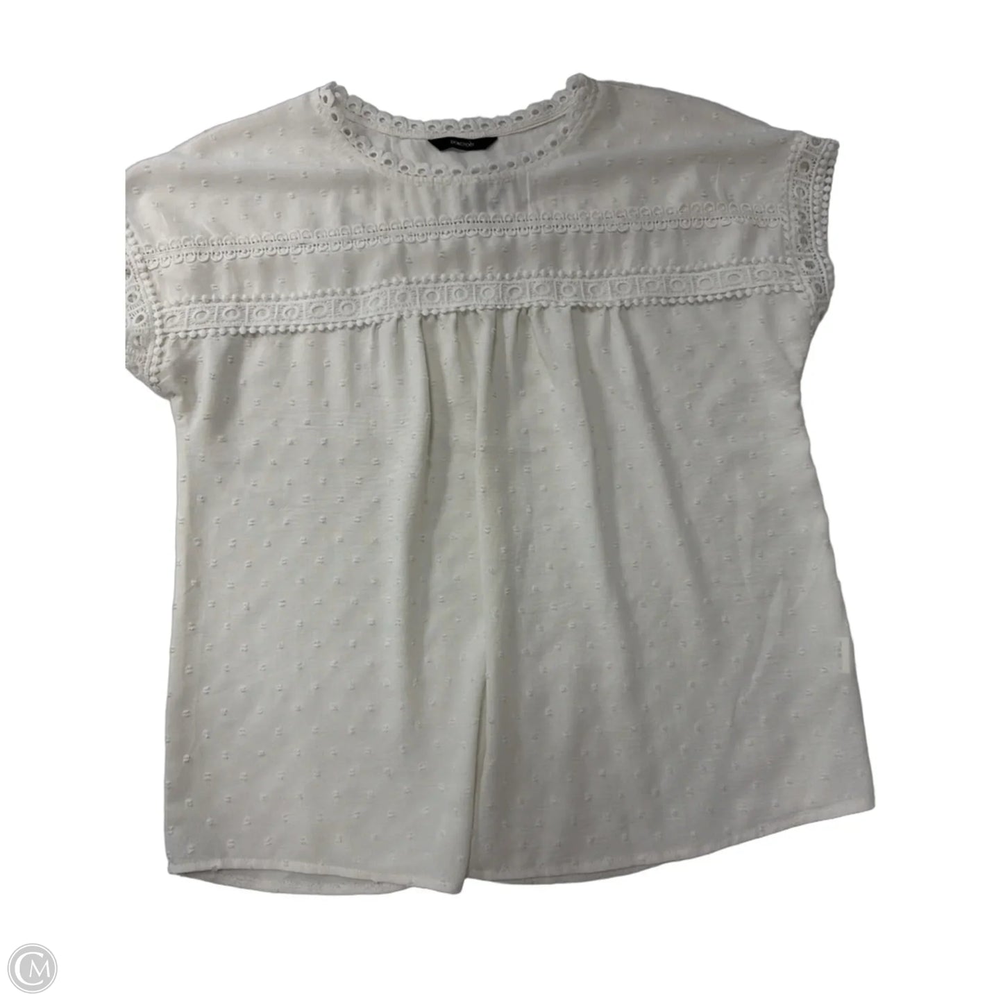 Top Short Sleeve By Dokotoo In White, Size: Xl