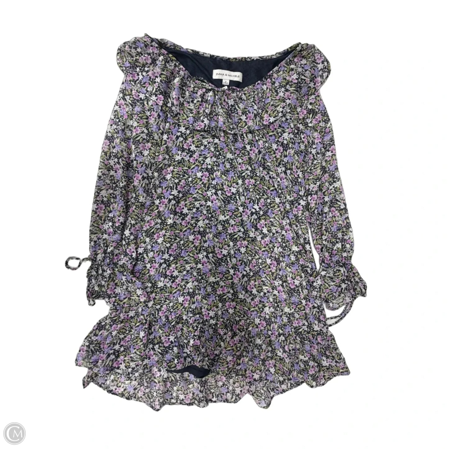 Dress Casual Midi By Emma And Michele In Floral Print, Size: S