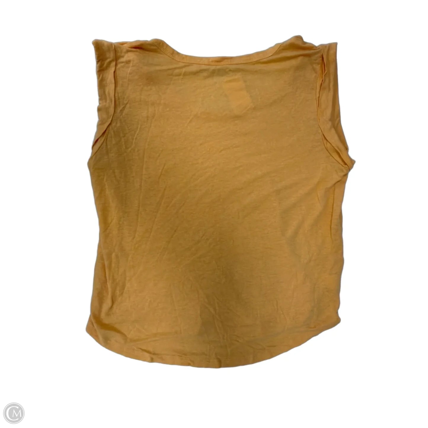 Top Short Sleeve By Loft In Orange, Size: M