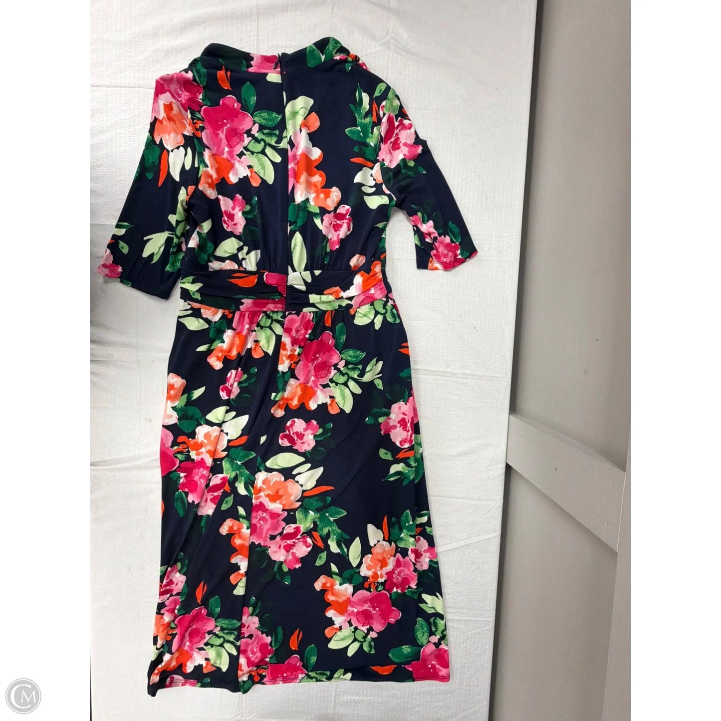 Dress Work By Vince Camuto In Floral Print, Size: M