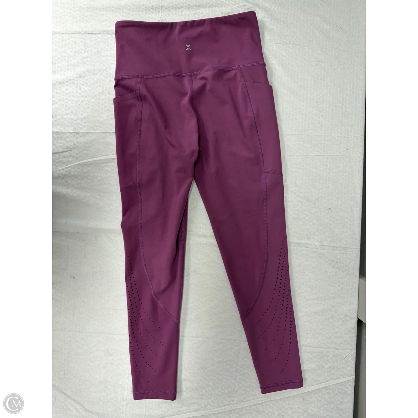 Athletic Leggings By Xersion In Purple, Size: M