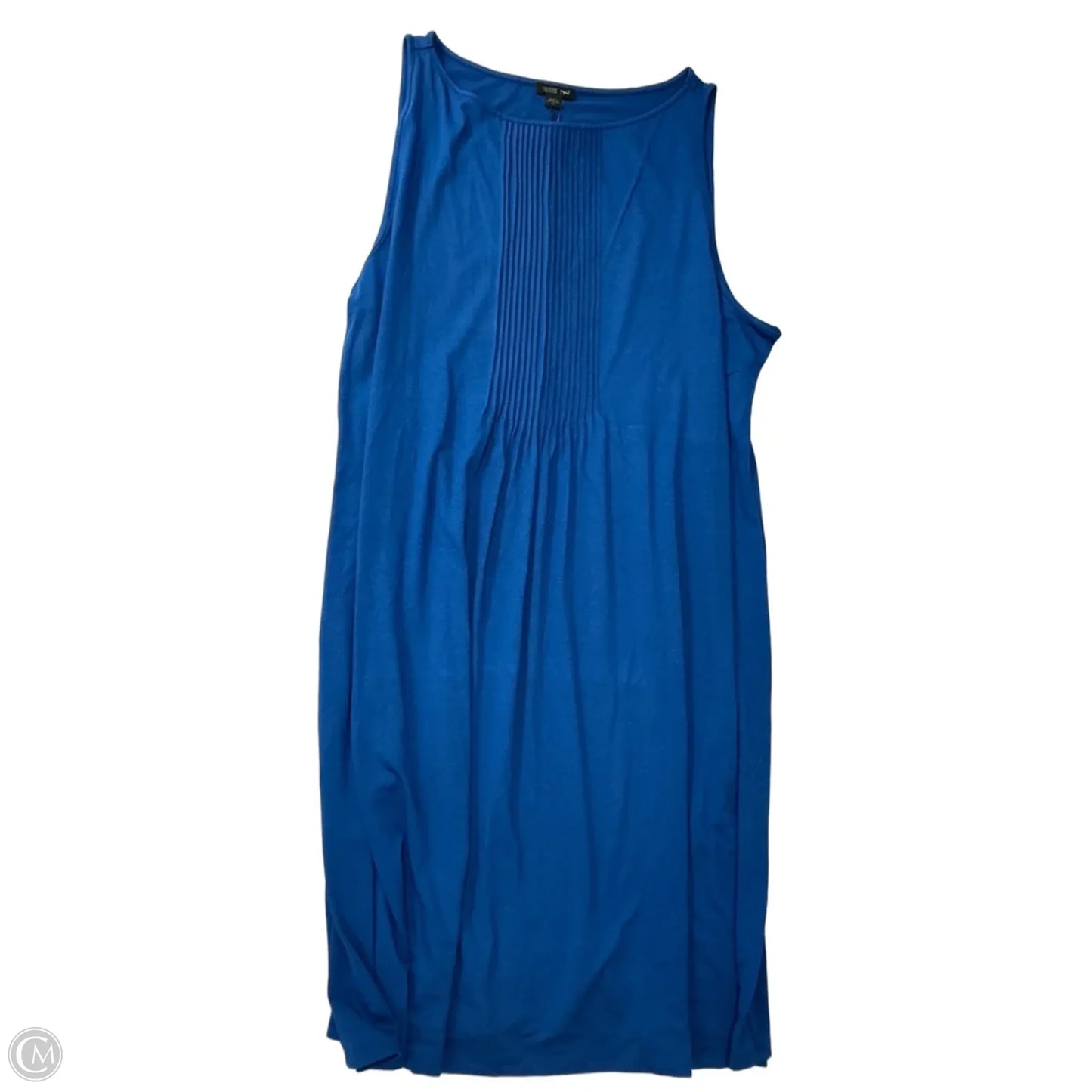 Dress Casual Midi By J. Jill In Blue, Size: Xl