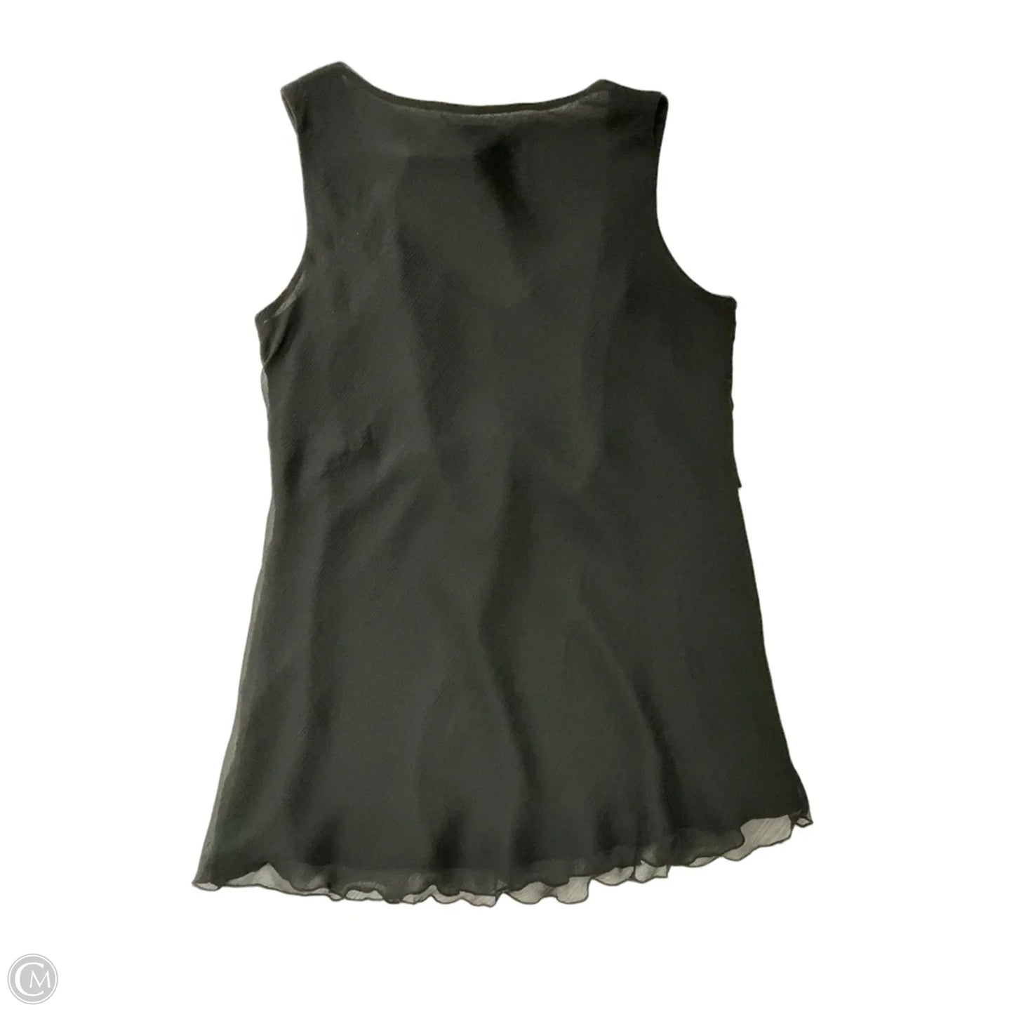 Top Sleeveless By Studio 1940 In Black, Size: Xl