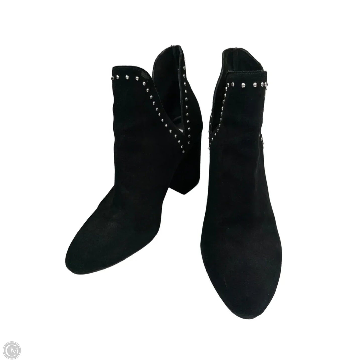 Boots Ankle Heels By Steve Madden In Black, Size: 10