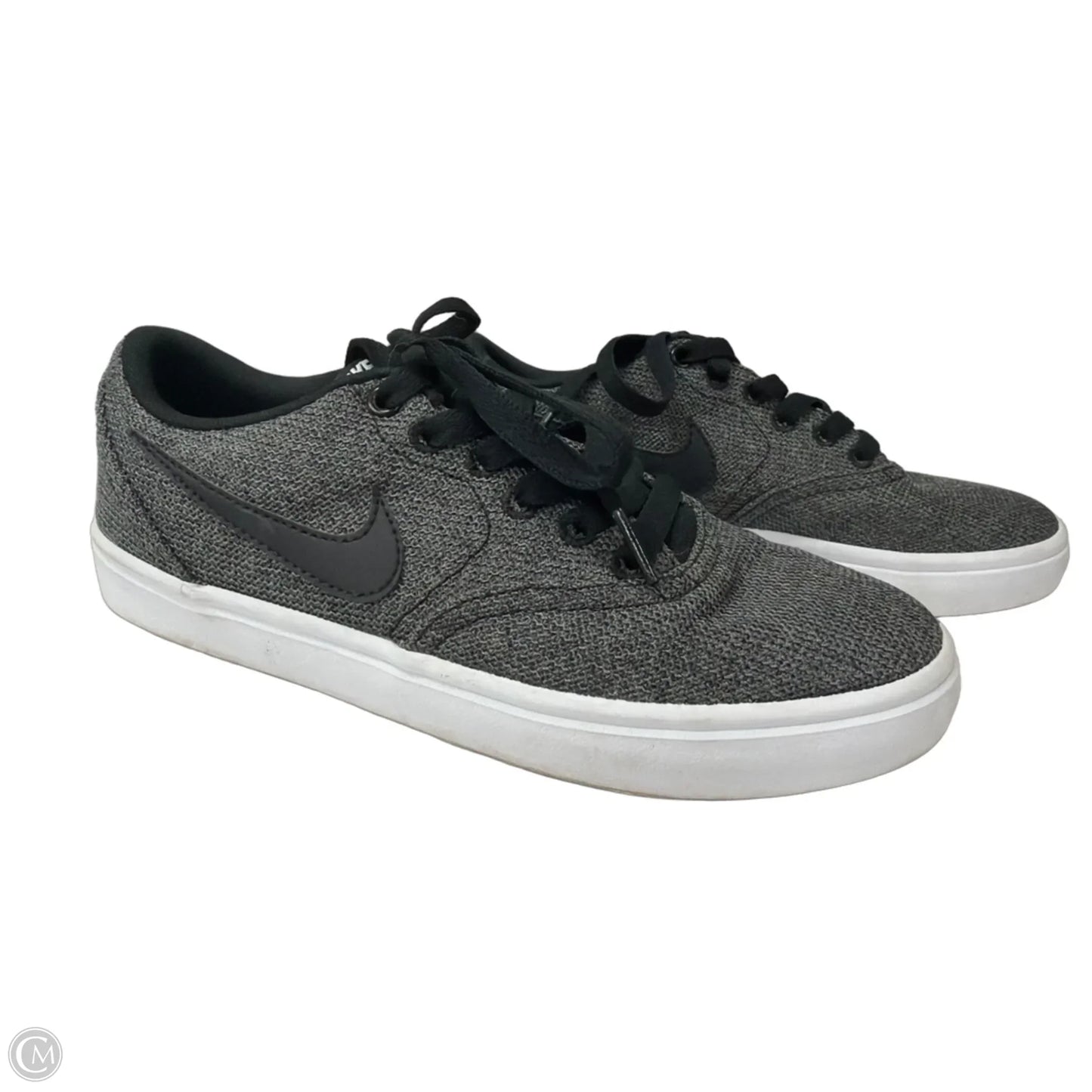 Shoes Sneakers By Nike In Black & Grey, Size: 6.5