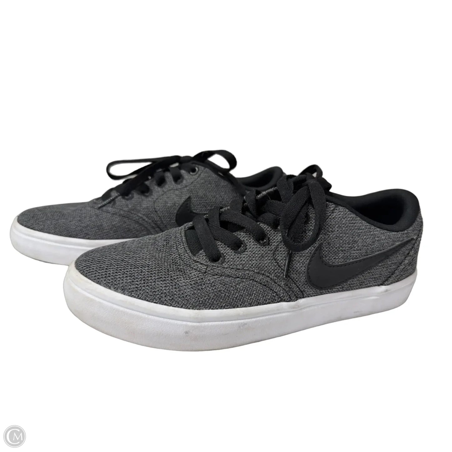 Shoes Sneakers By Nike In Black & Grey, Size: 6.5