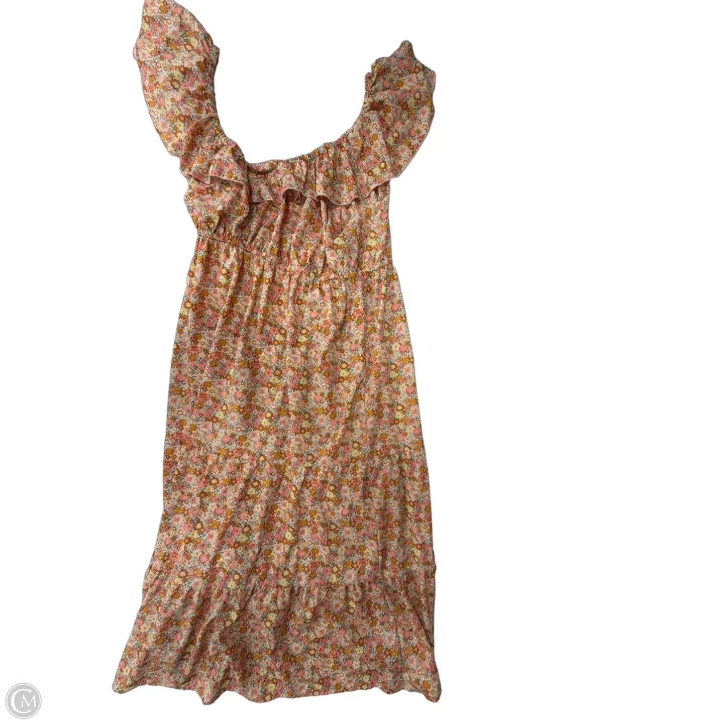 Dress Casual Midi By Indulge In Floral Print, Size: 3x
