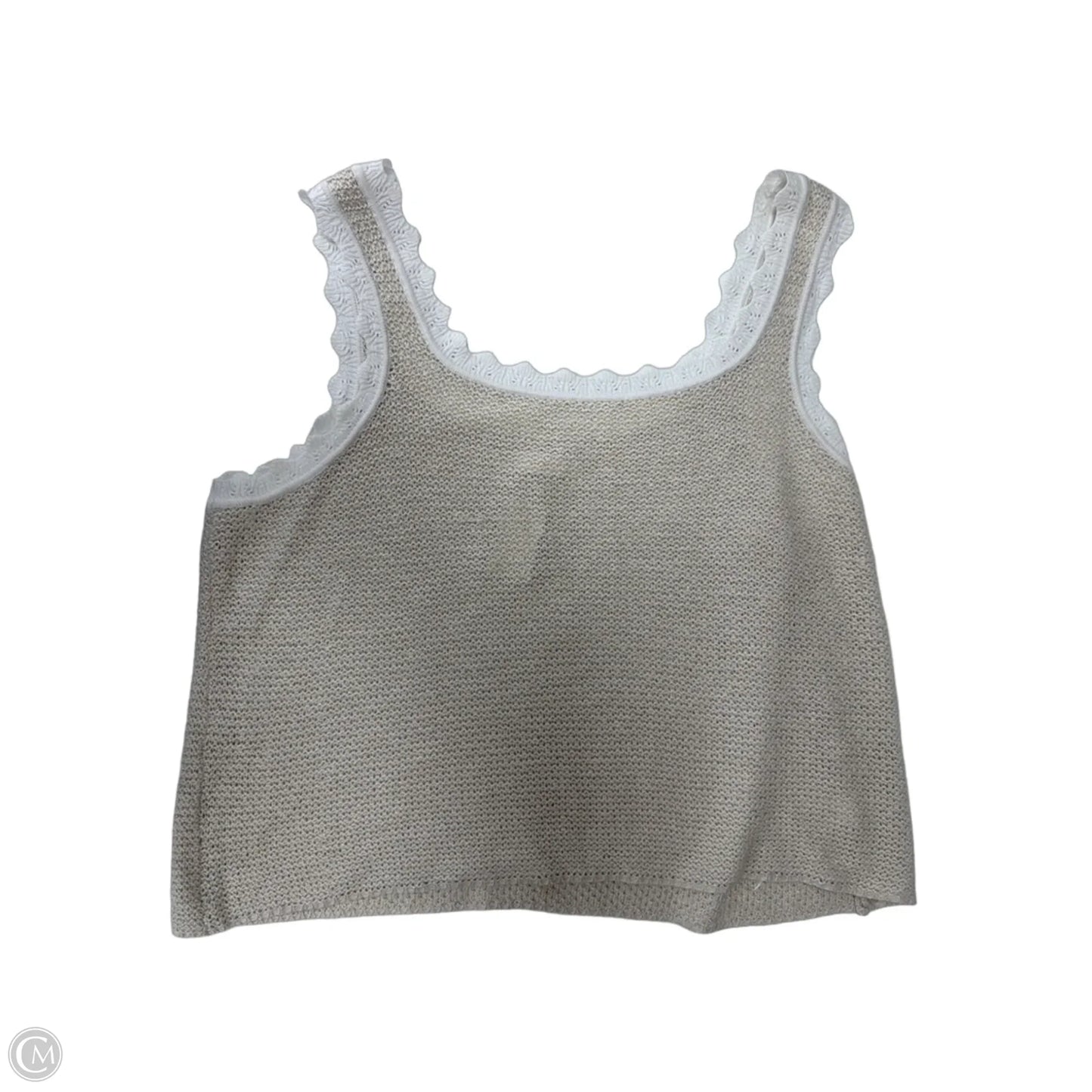 Tank Top By Lc Lauren Conrad In Tan, Size: 1x
