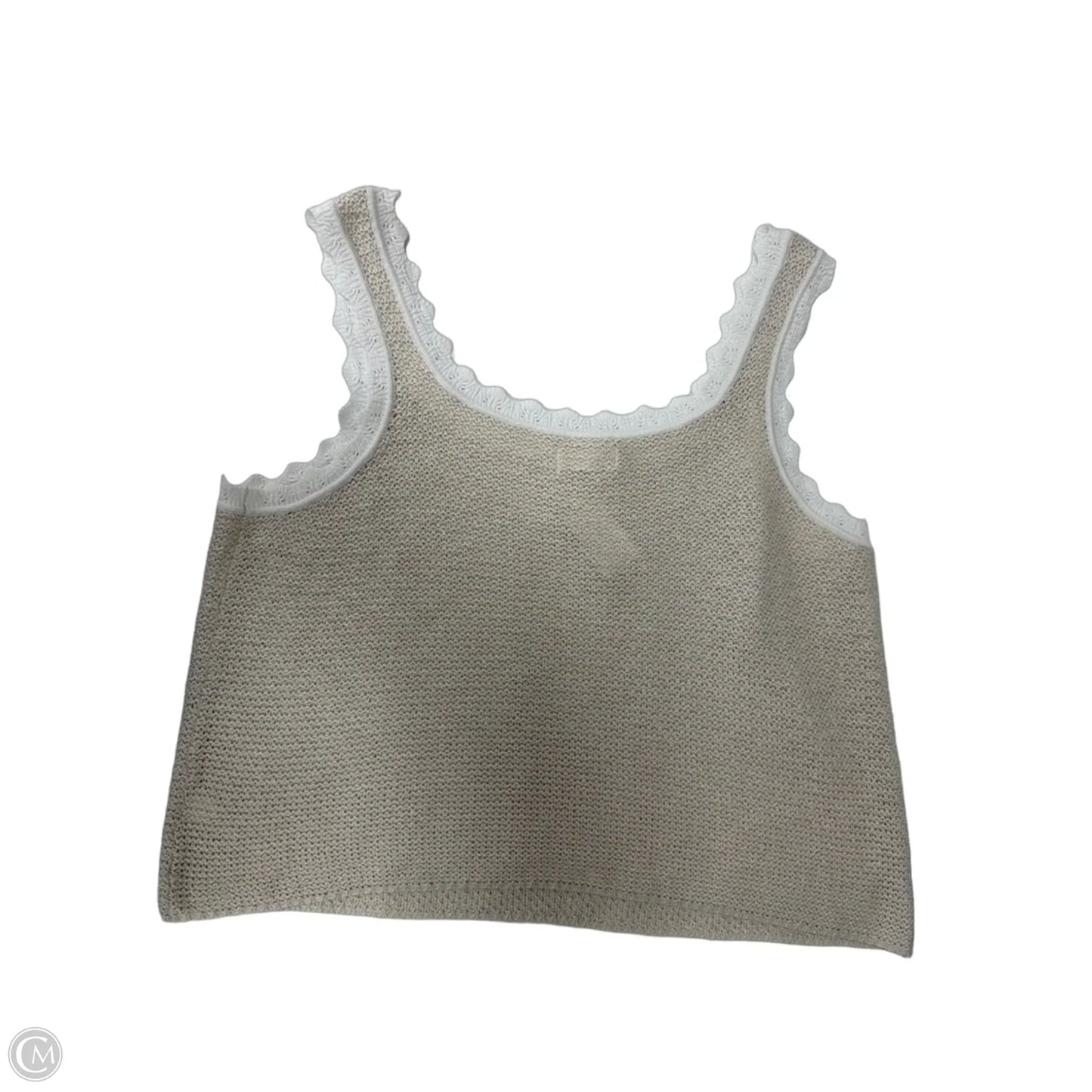 Tank Top By Lc Lauren Conrad In Tan, Size: 1x