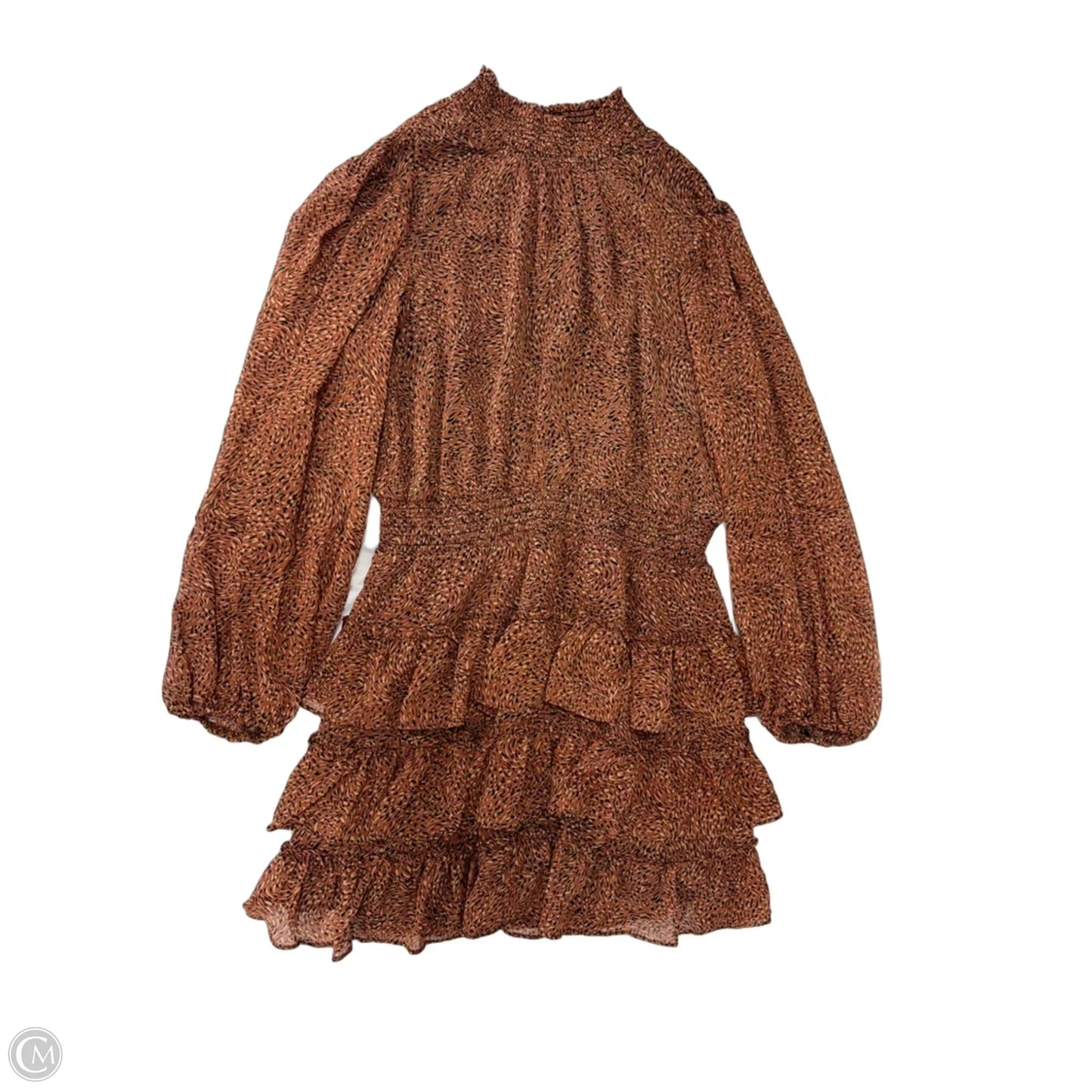 Dress Casual Short By Express In Brown, Size: M