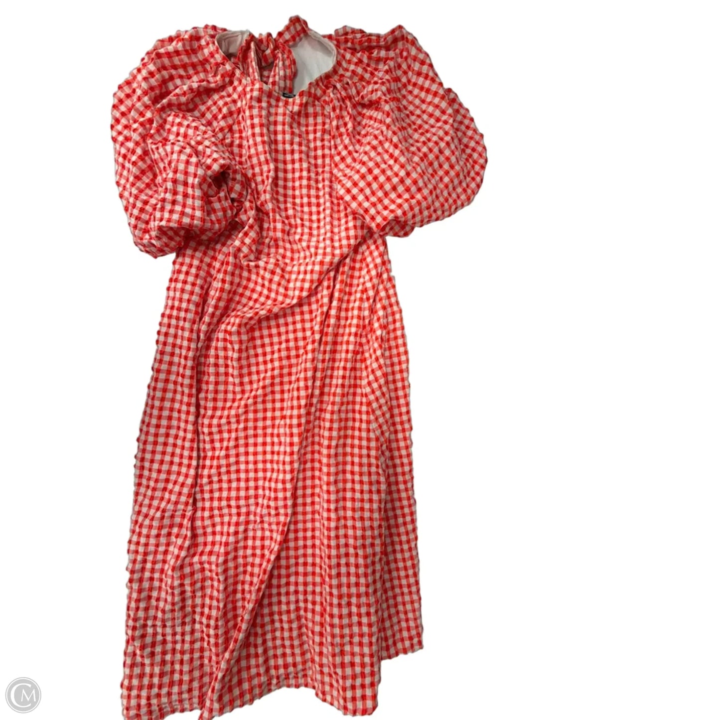 Dress Casual Maxi By Asos In Checkered Pattern, Size: 2x