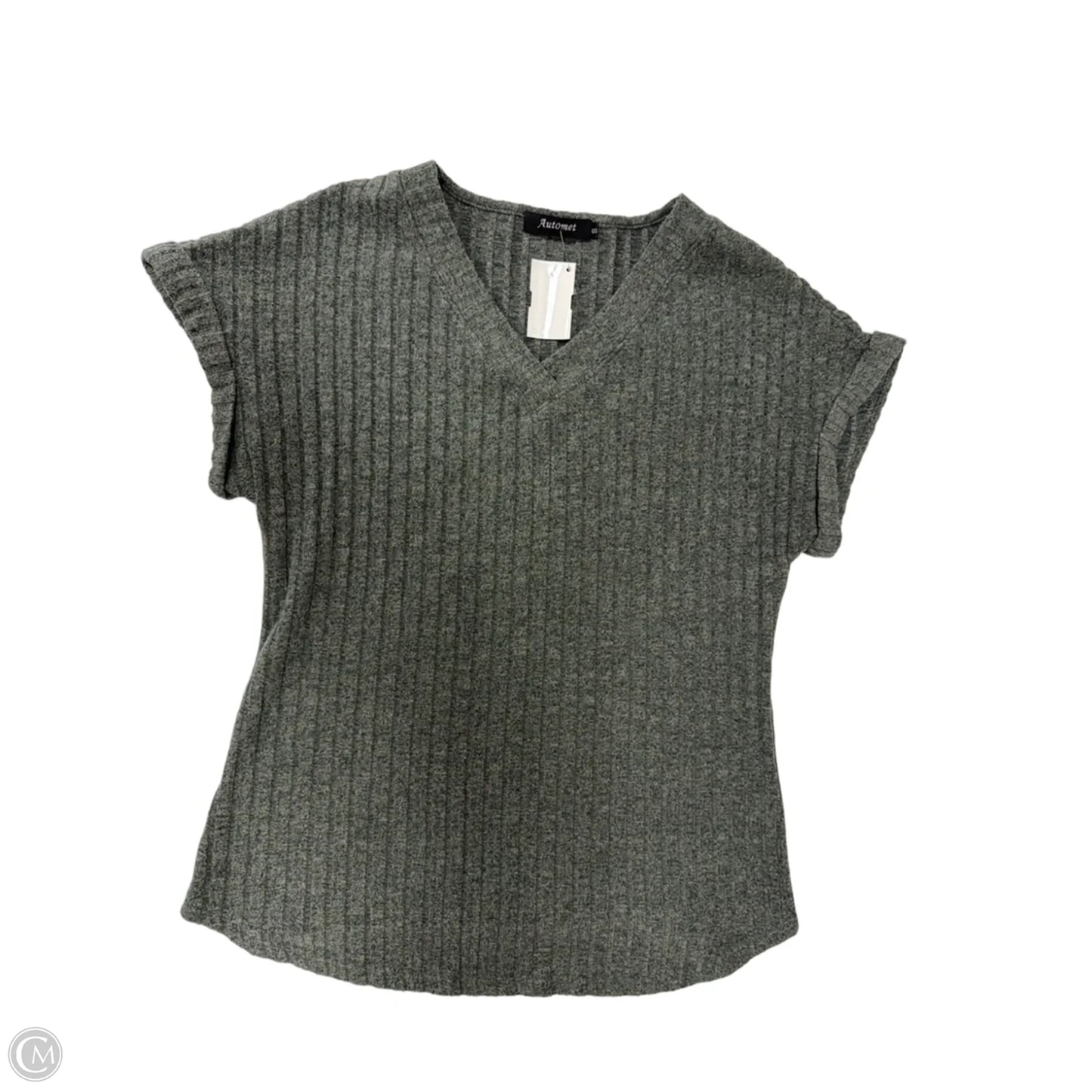 Top Short Sleeve By Automet In Green, Size: S