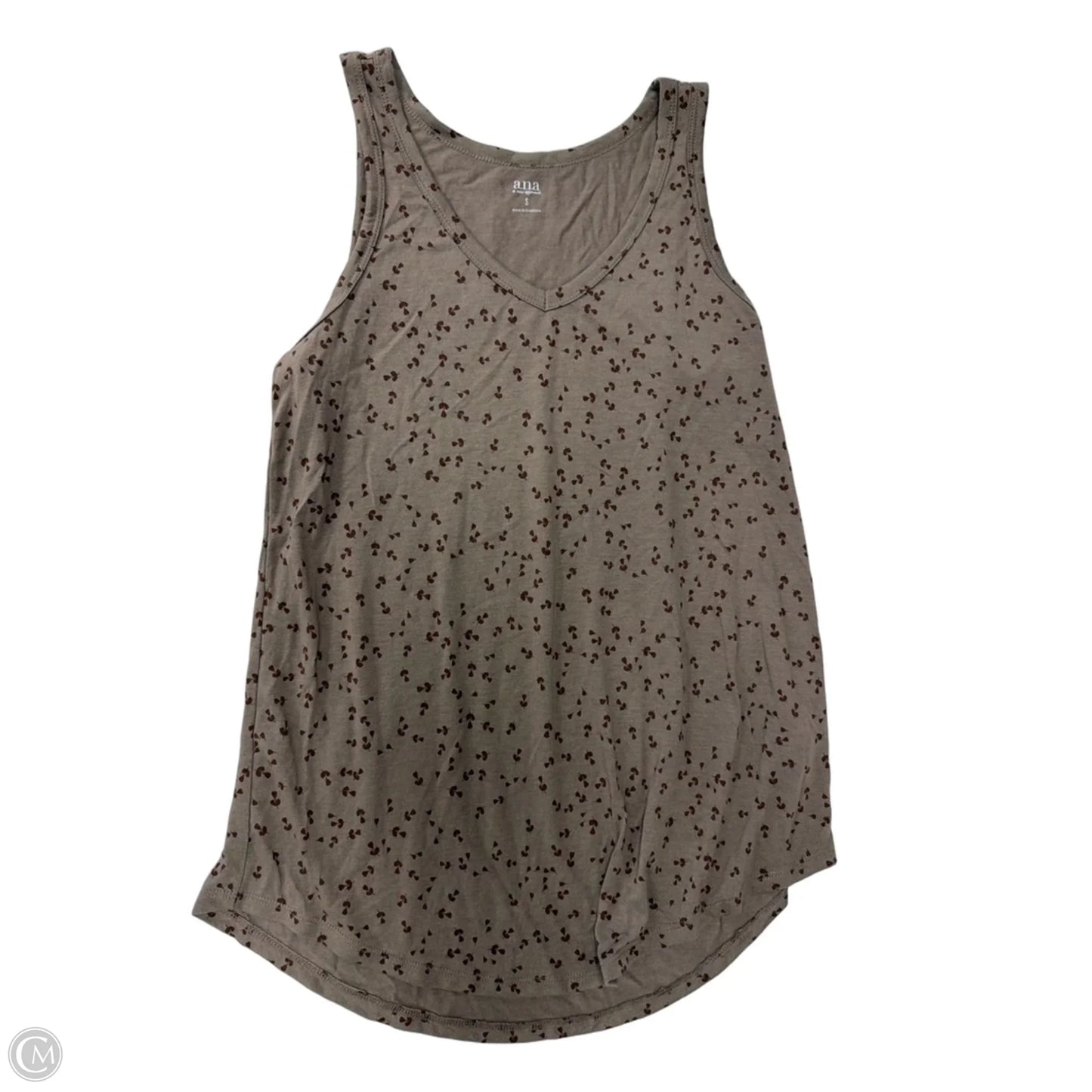 Tank Top By Ana In Brown, Size: S