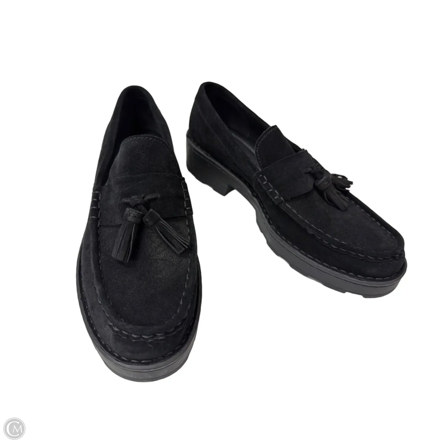 Shoes Flats By Born In Black, Size: 10