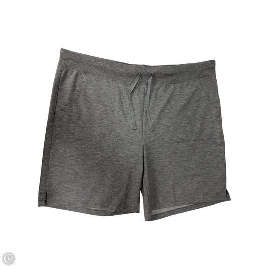 Athletic Shorts By Athletic Works In Grey, Size: 2x