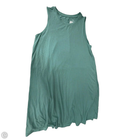 Dress Casual Midi By Time And Tru In Green, Size: Xl