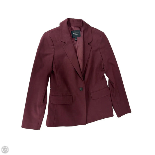 Blazer By Banana Republic In Maroon, Size: Xxsp