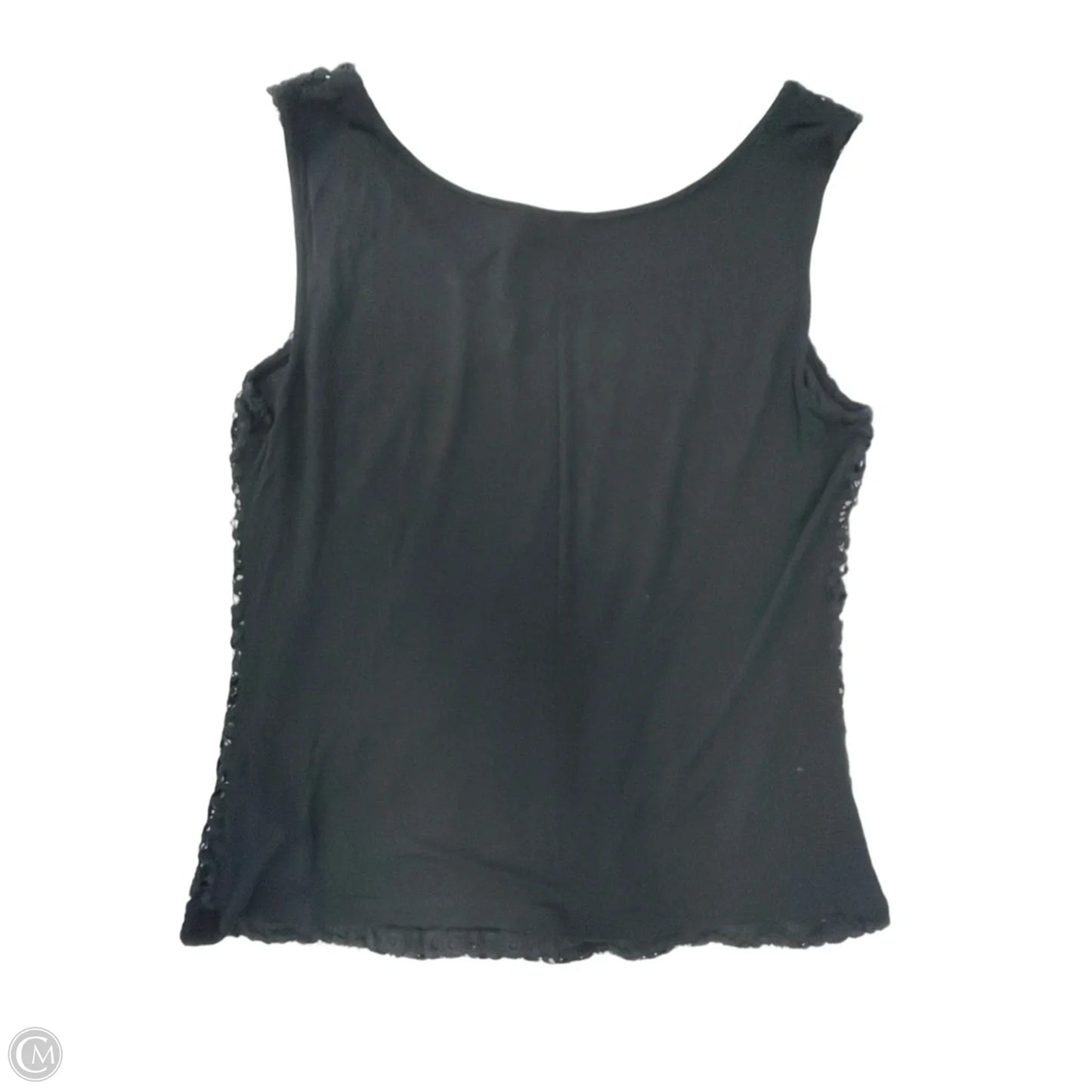 Tank Top By Clothes Mentor In Black, Size: L