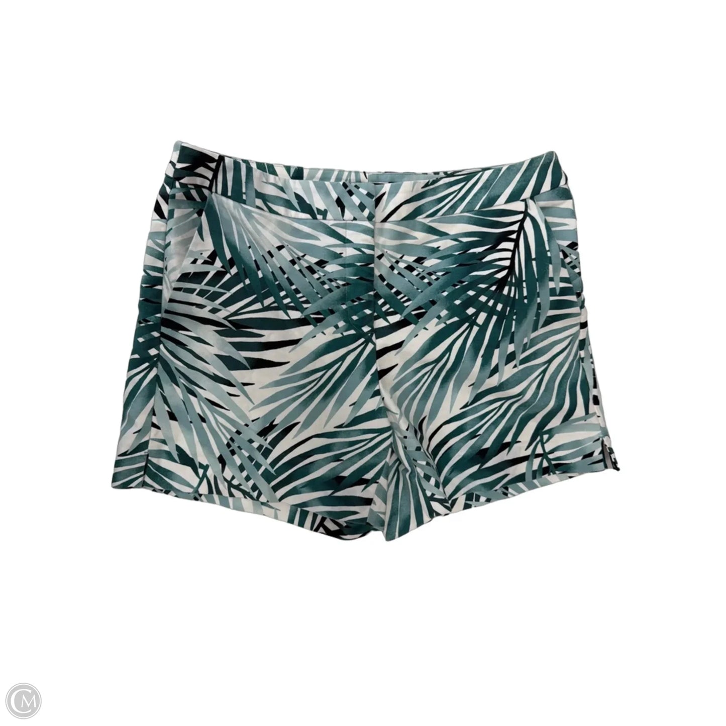 Shorts By White House Black Market In Green & White, Size: 6