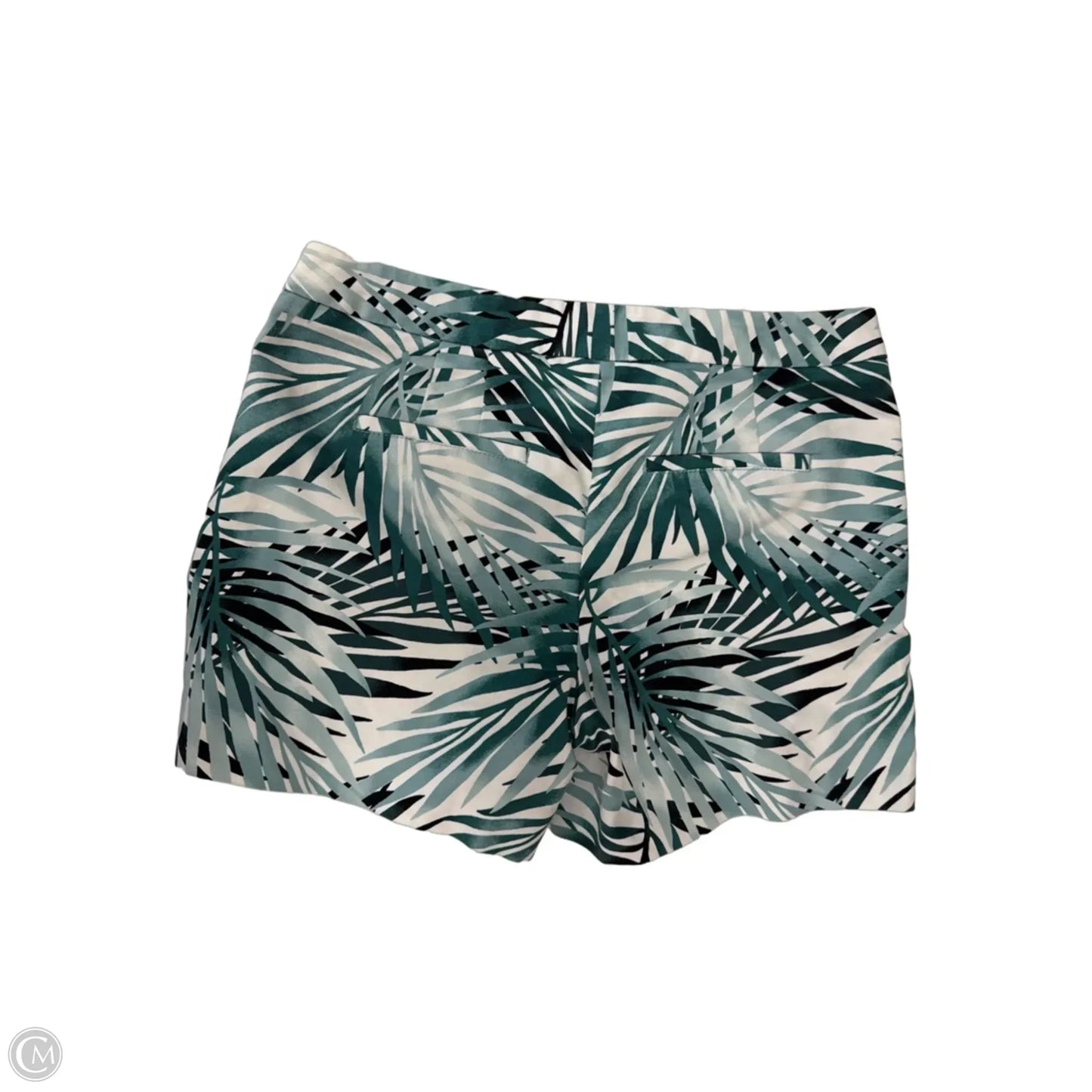 Shorts By White House Black Market In Green & White, Size: 6