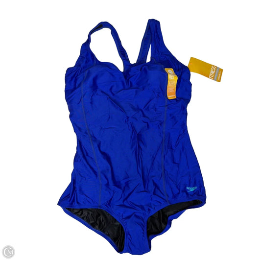 Swimsuit By SpeedoIn Blue, Size: 2x
