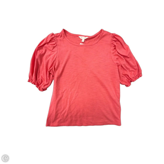 Top Short Sleeve By Lc Lauren Conrad In Pink, Size: M