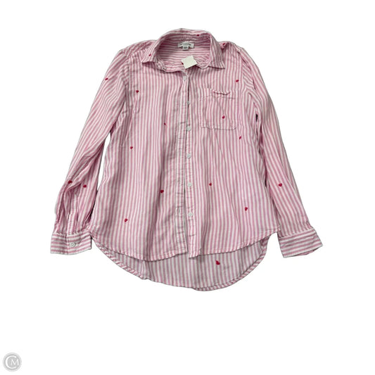 Top Long Sleeve By Beachlunchlounge In Striped Pattern, Size: Xs