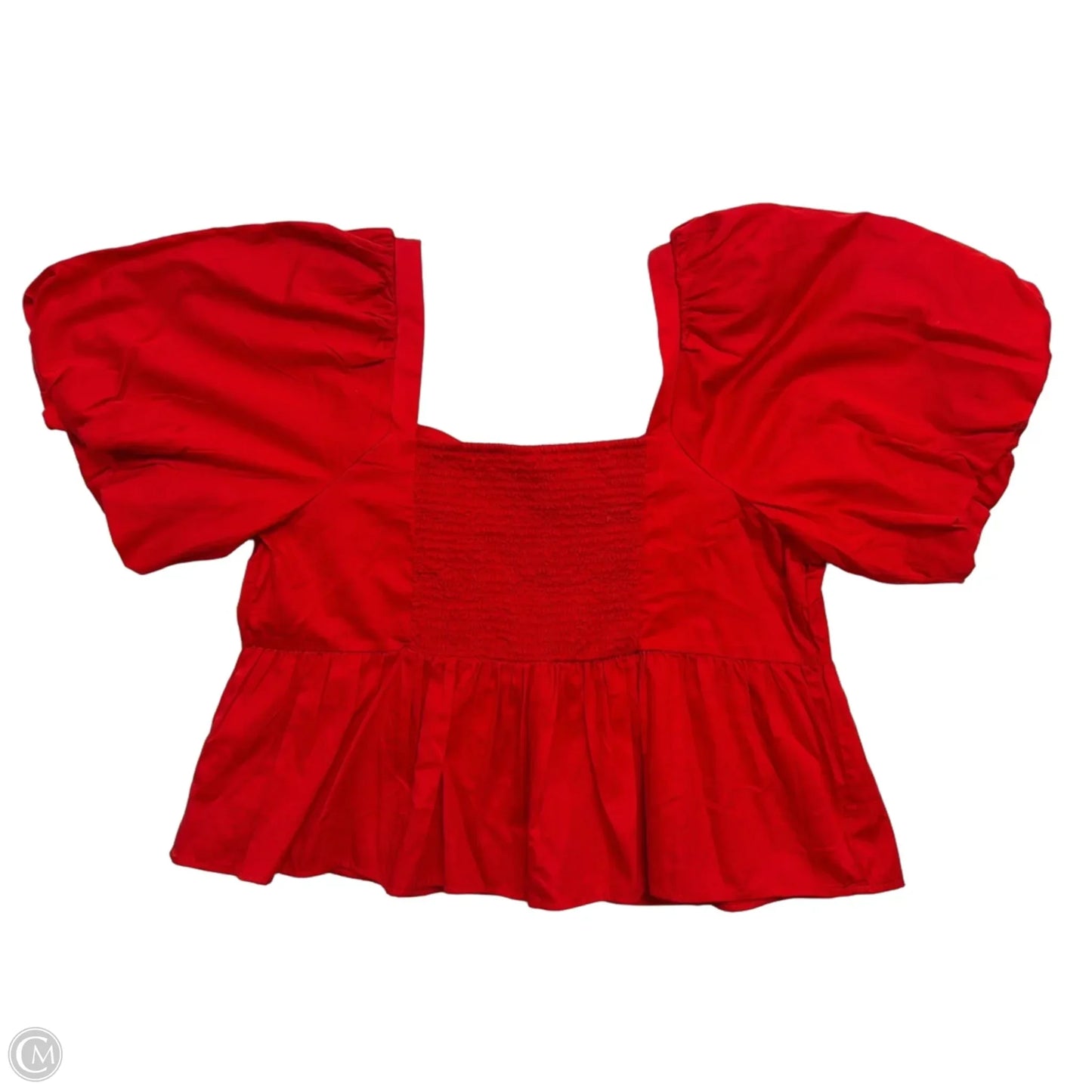 Top Short Sleeve By Old Navy In Red, Size: 1x