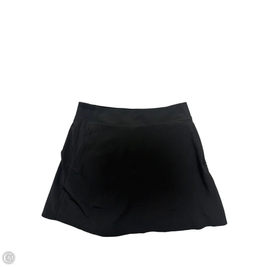 Athletic Skort By Athleta In Black, Size: M