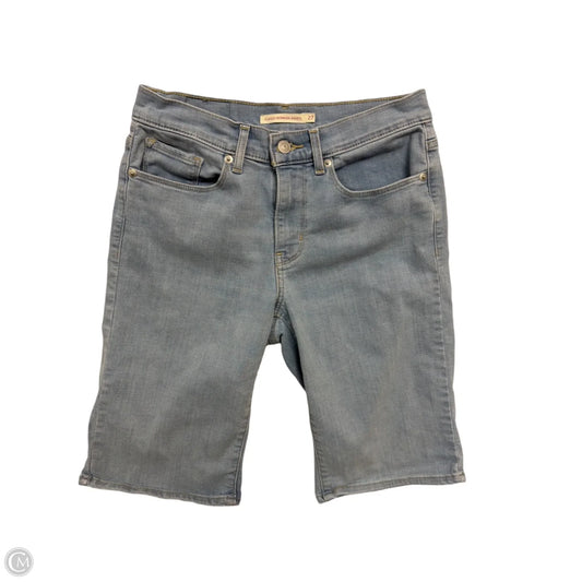 Shorts By Levis In Blue Denim, Size: 4