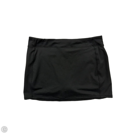 Athletic Skort By Lands End In Black, Size: L