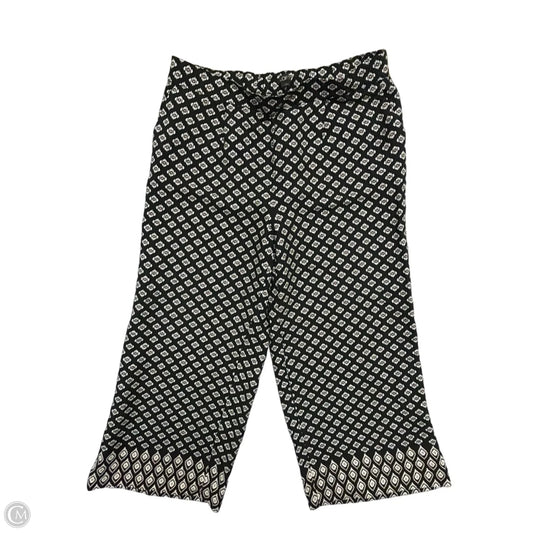 Pants Linen By Loft In Multi-colored, Size: L