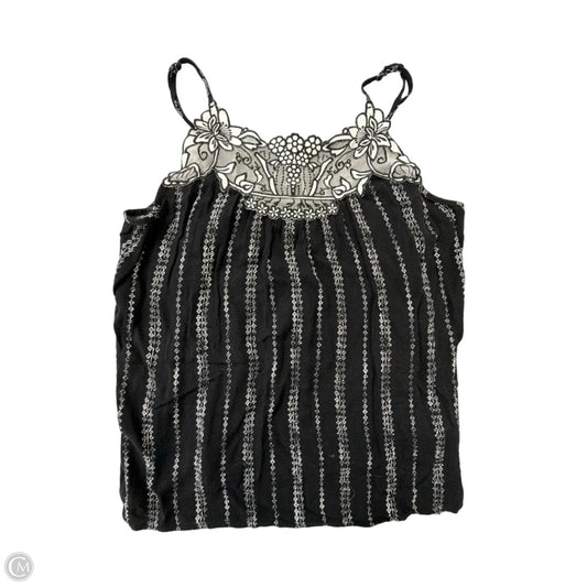 Tank Top By Maurices In Black & White, Size: L