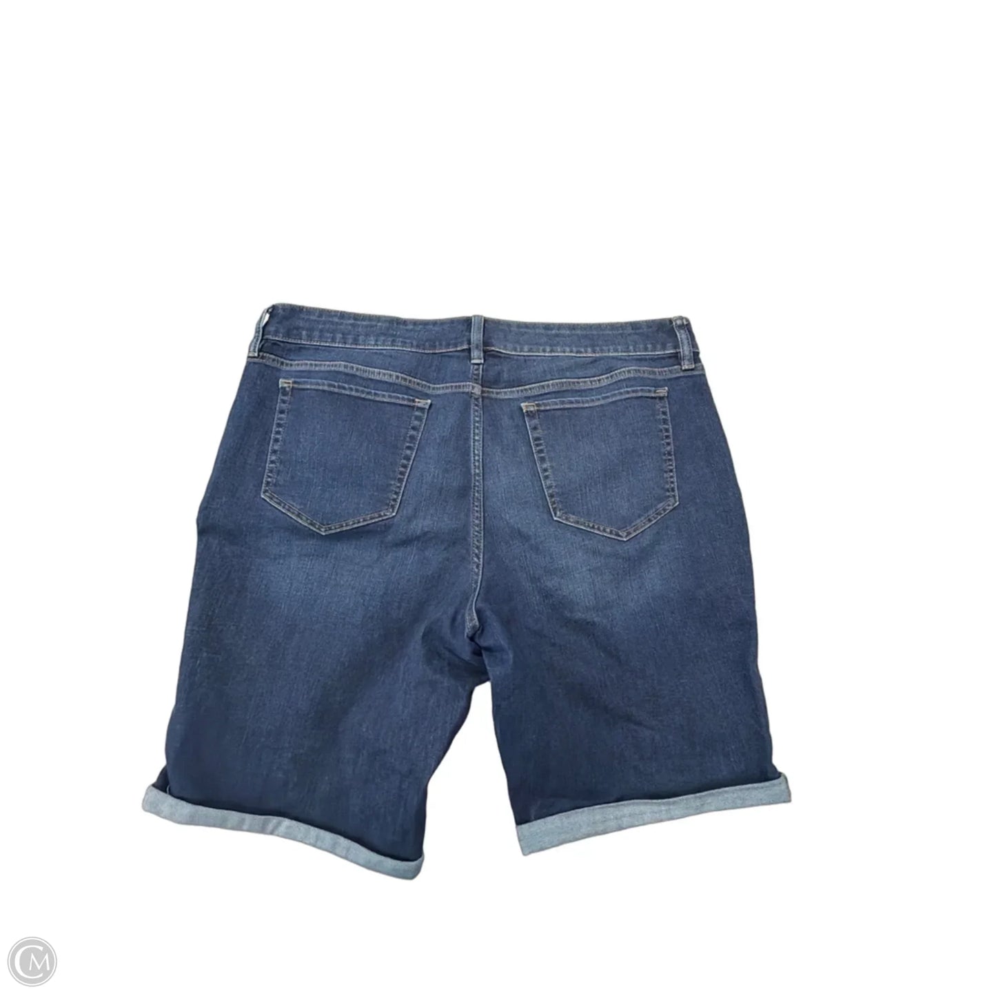 Shorts By Ana In Blue Denim, Size: 16